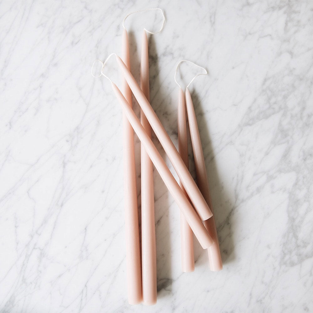 Taper Candles - Petal Pink