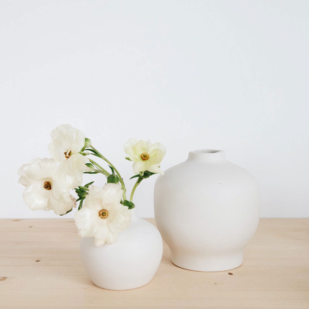 Ceramic Blossom Vase - Small