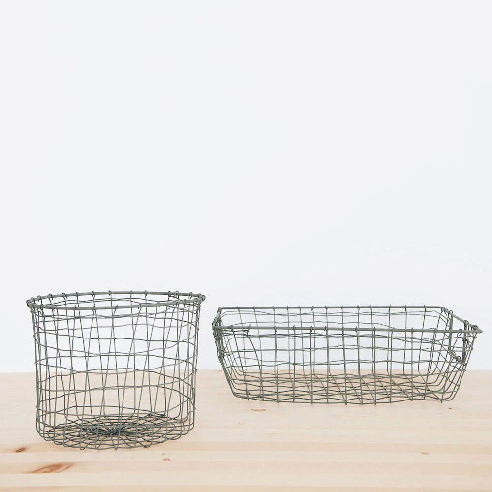 Malleable Iron Wire Storage Basket