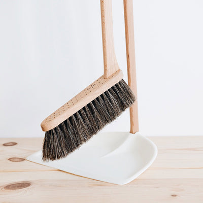 Standing Broom and Dustpan Set