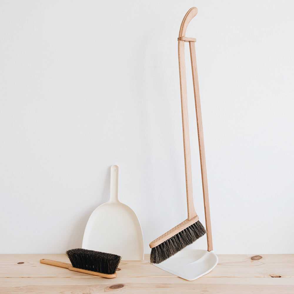 Standing Broom and Dustpan Set