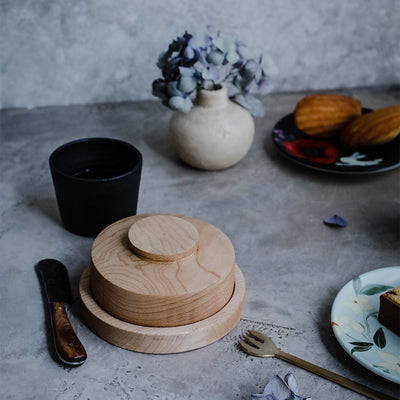 Wooden Butter Dish