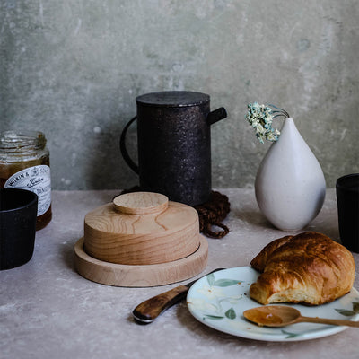 Wooden Butter Dish