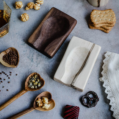 Wild Olive Wood Heart Spoon