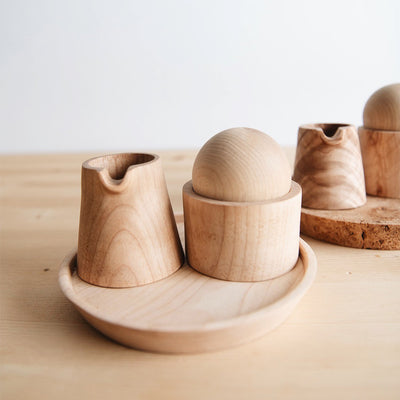 Wooden Tea Set