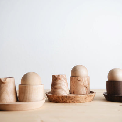 Wooden Tea Set