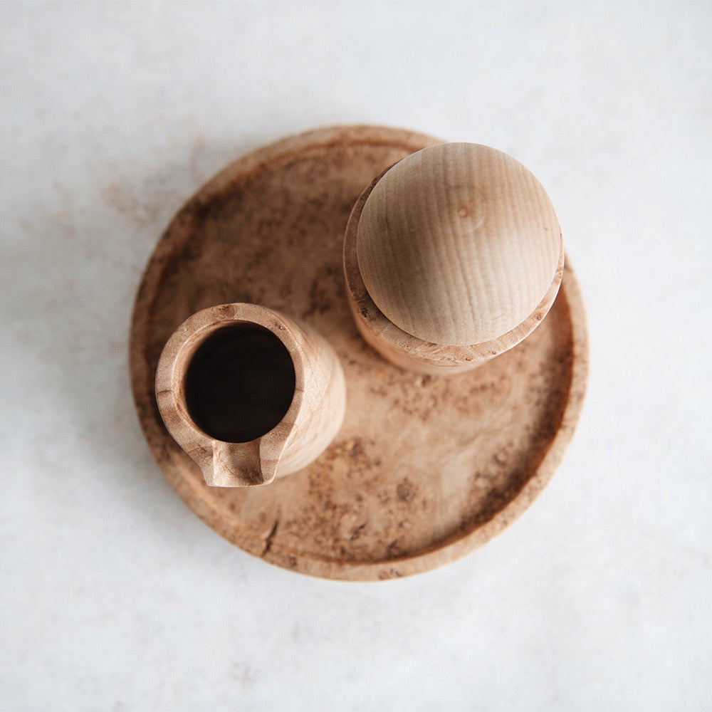 Wooden Tea Set