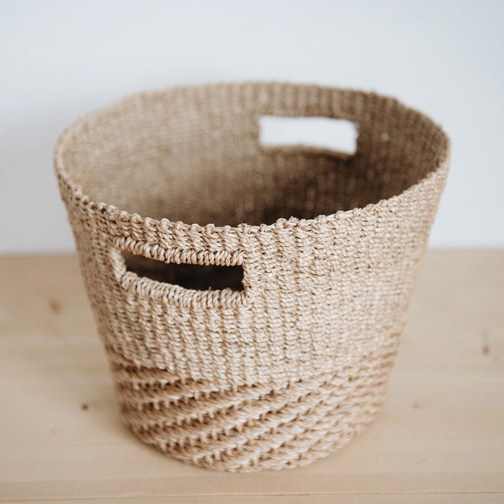 Woven Basket with Handles