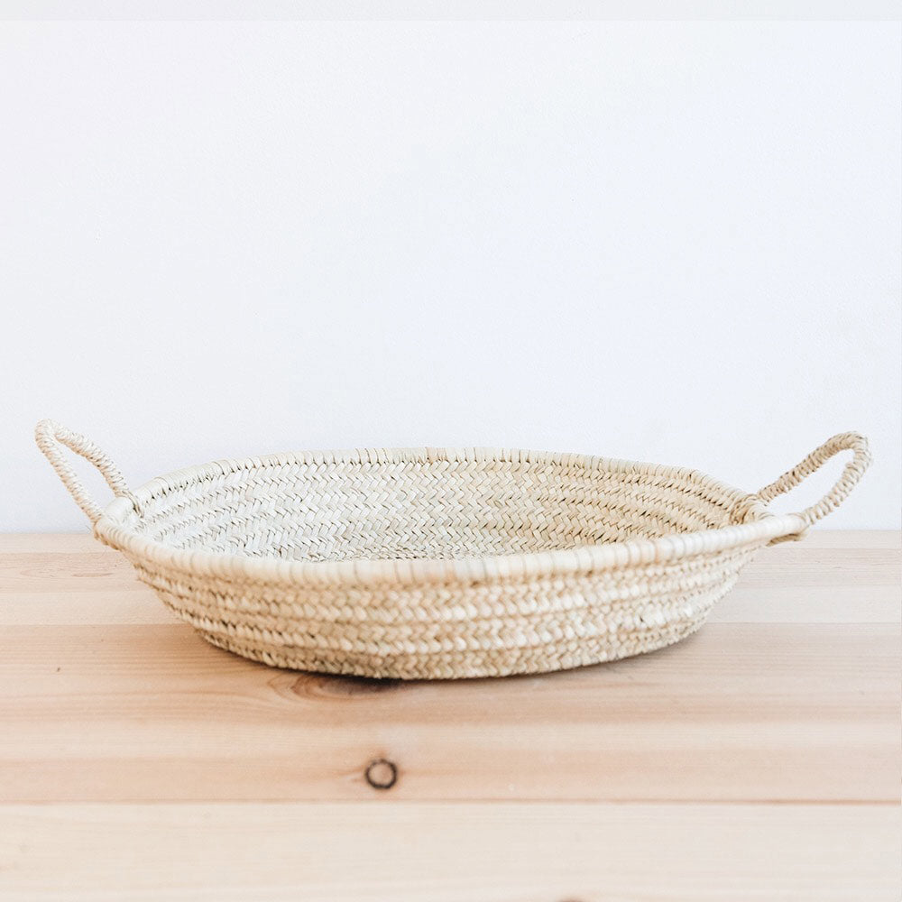 Woven Palm Leaf Tray