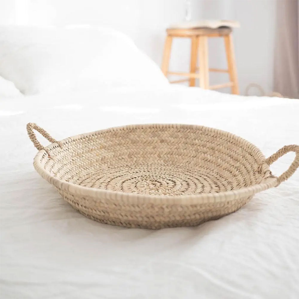 Woven Palm Leaf Tray