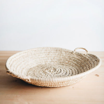 Woven Palm Leaf Tray